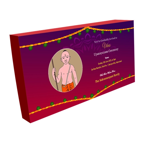 4 x 75 Grams Standard 4 Compartments Dry Fruit Gift Box | Personalize